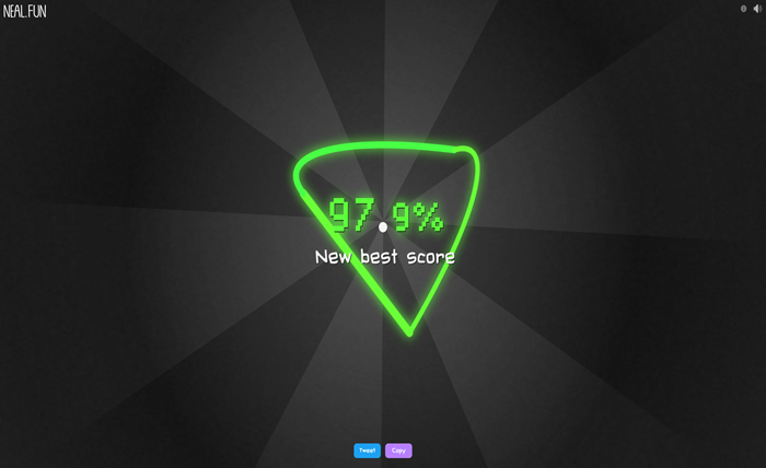 draw a perfect circle