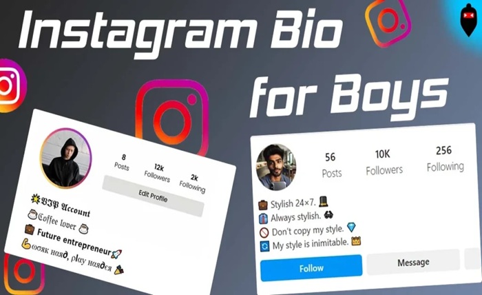 इंस्टाग्राम बायो लड़कों के लिए
