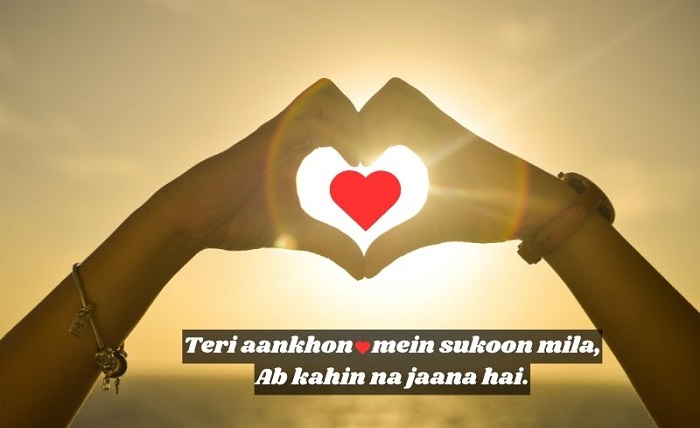 love shayari 2 line