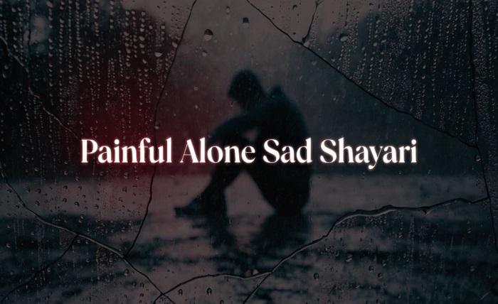 painful alone sad shayari in hindi
