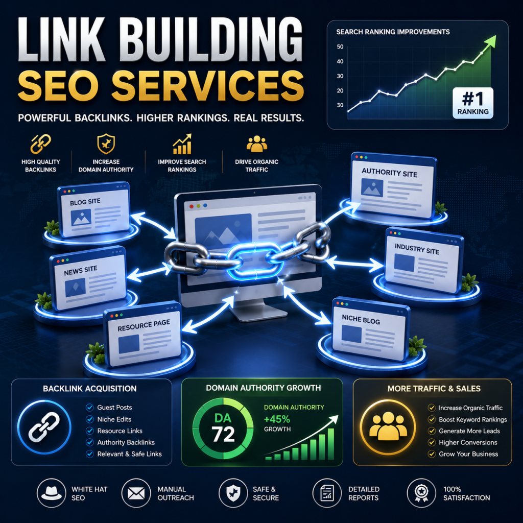 Link Building SEO Services for Higher Rankings & Traffic