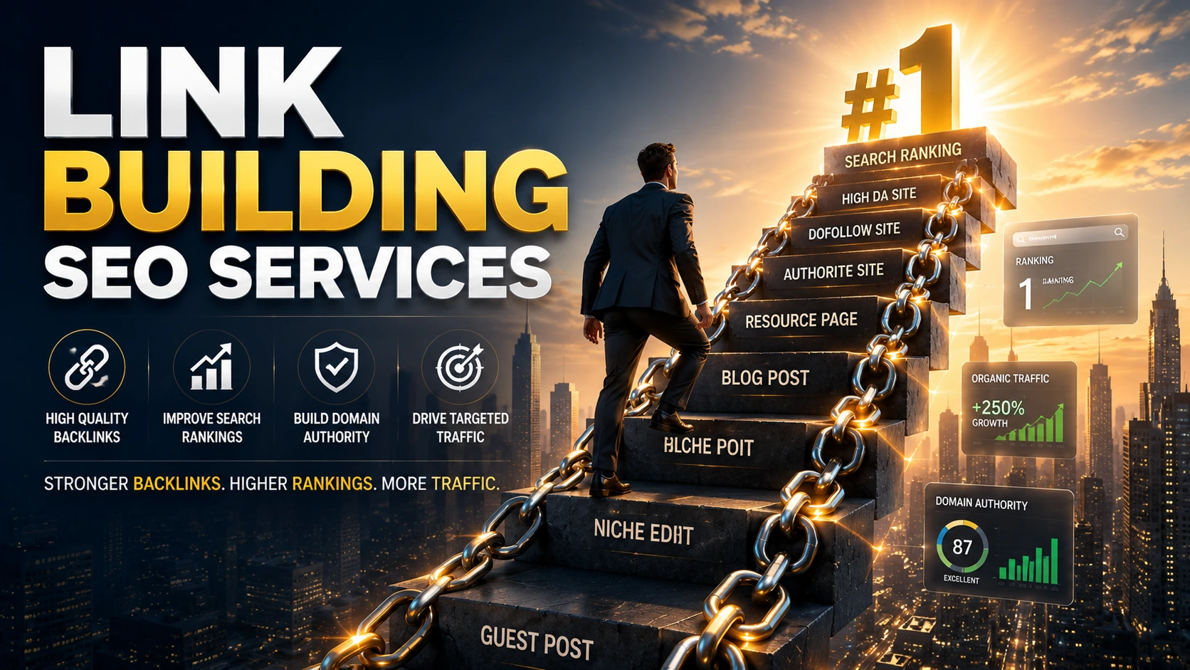 Link Building SEO Services for Higher Rankings & Traffic