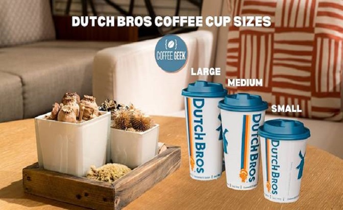dutch bros sizes