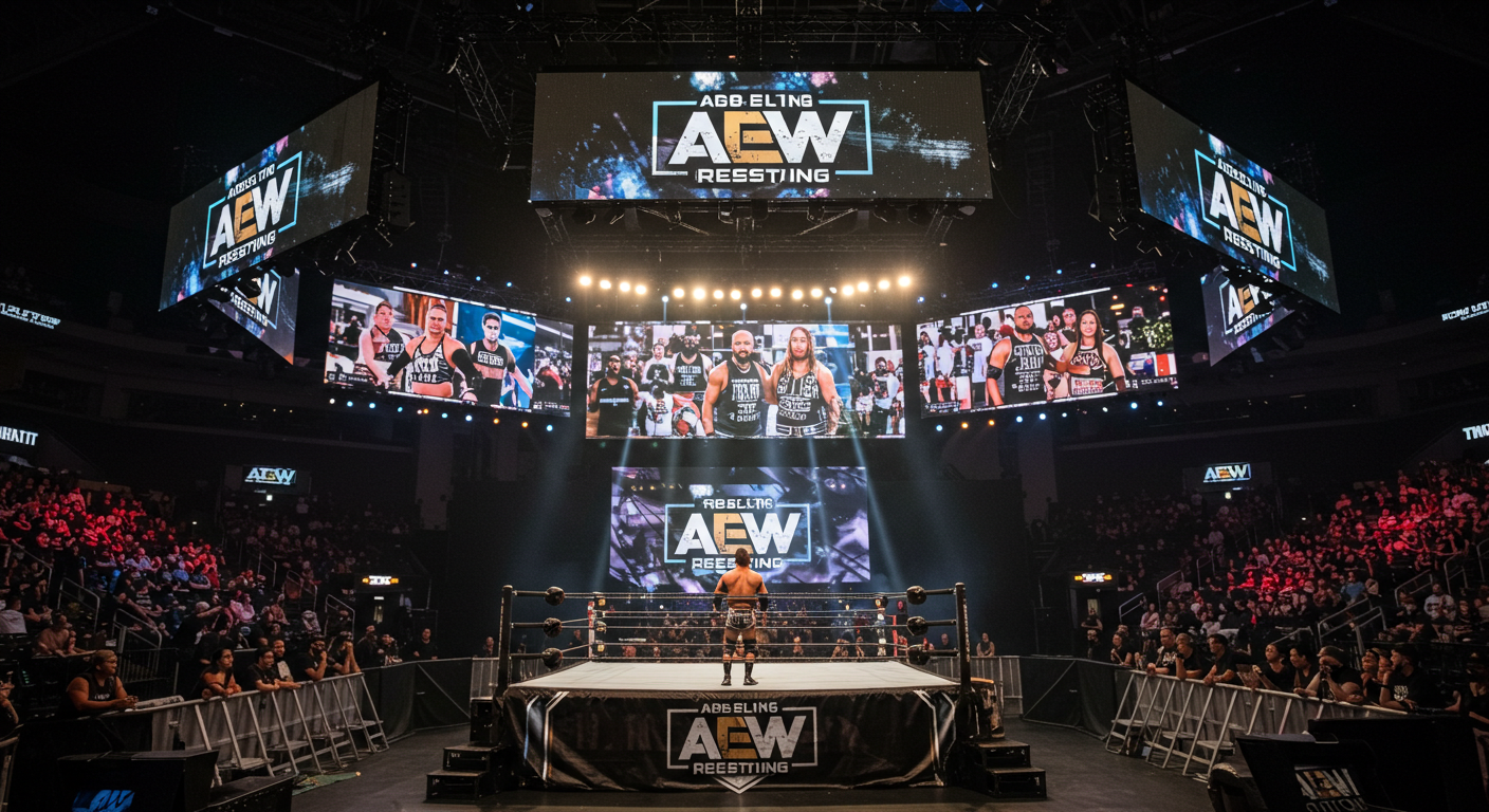 AEW New In-Arena Presentation Technology