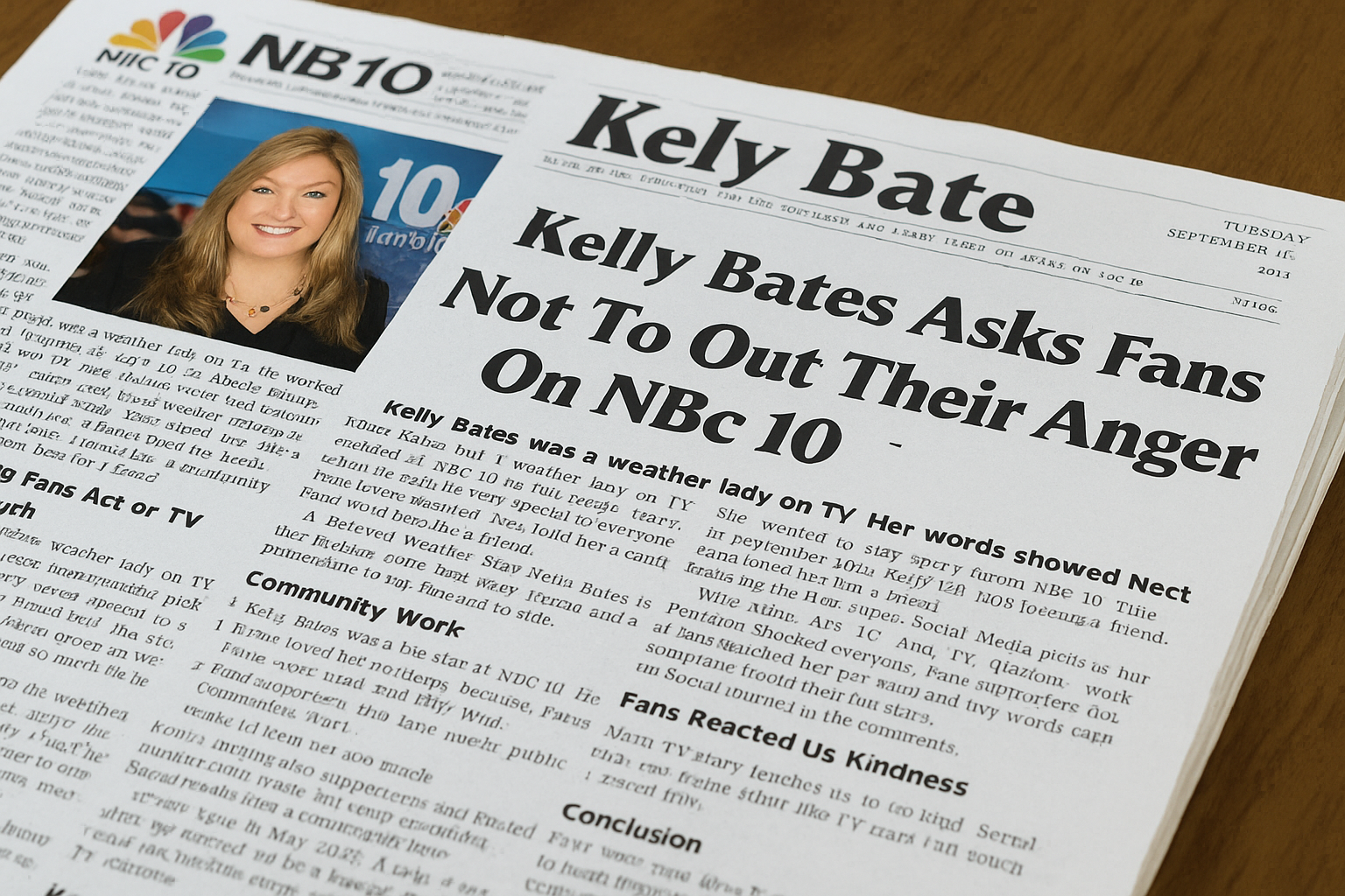 Kelly Bates Asks Supporters Not To Take Out Their Anger On Nbc 10 ...