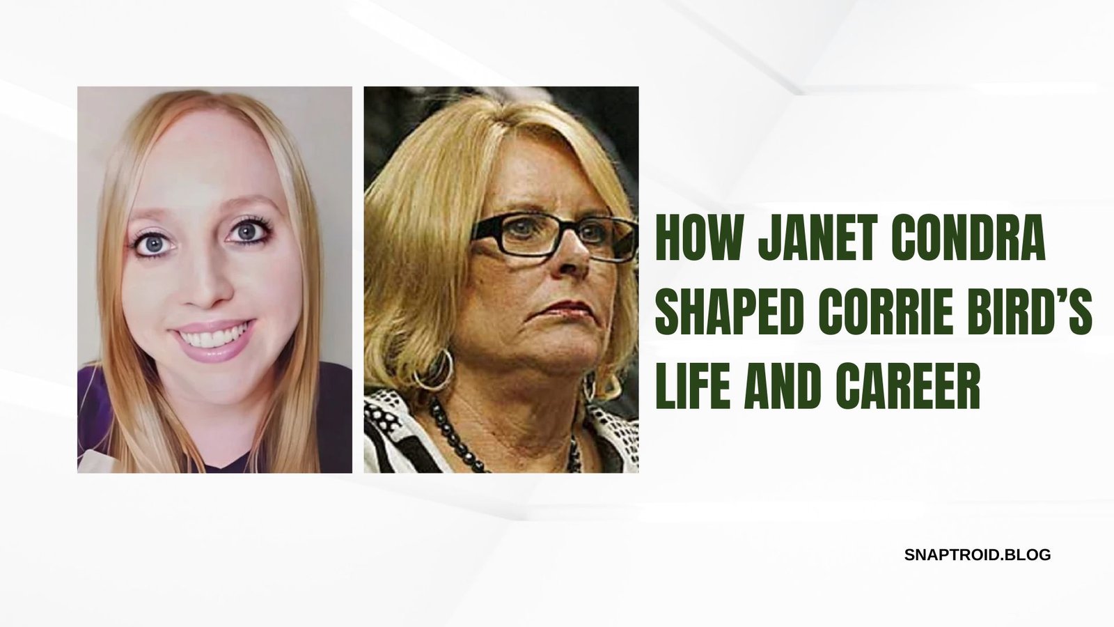 Corrie Bird’s Life and Career