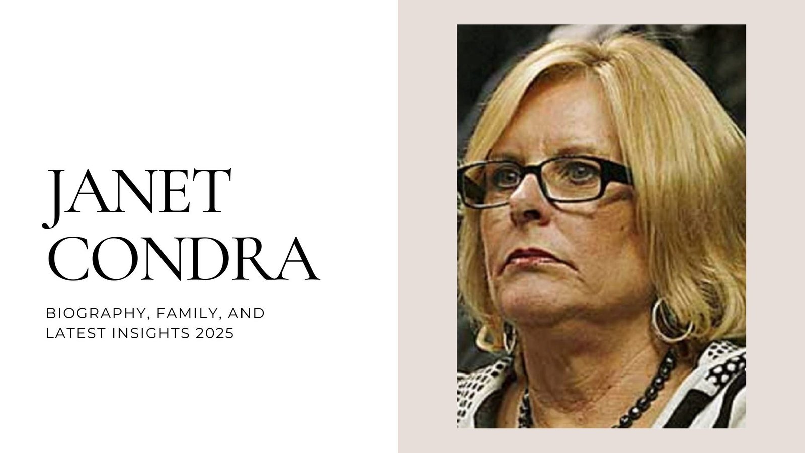 Janet Condra